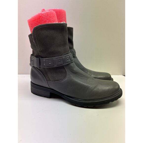 Earth Artistic Onyx Bootie 9.5 M Stone Grey - Picture 2 of 6